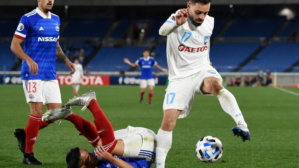 Anthony Caceres Against Yokohama Marinos