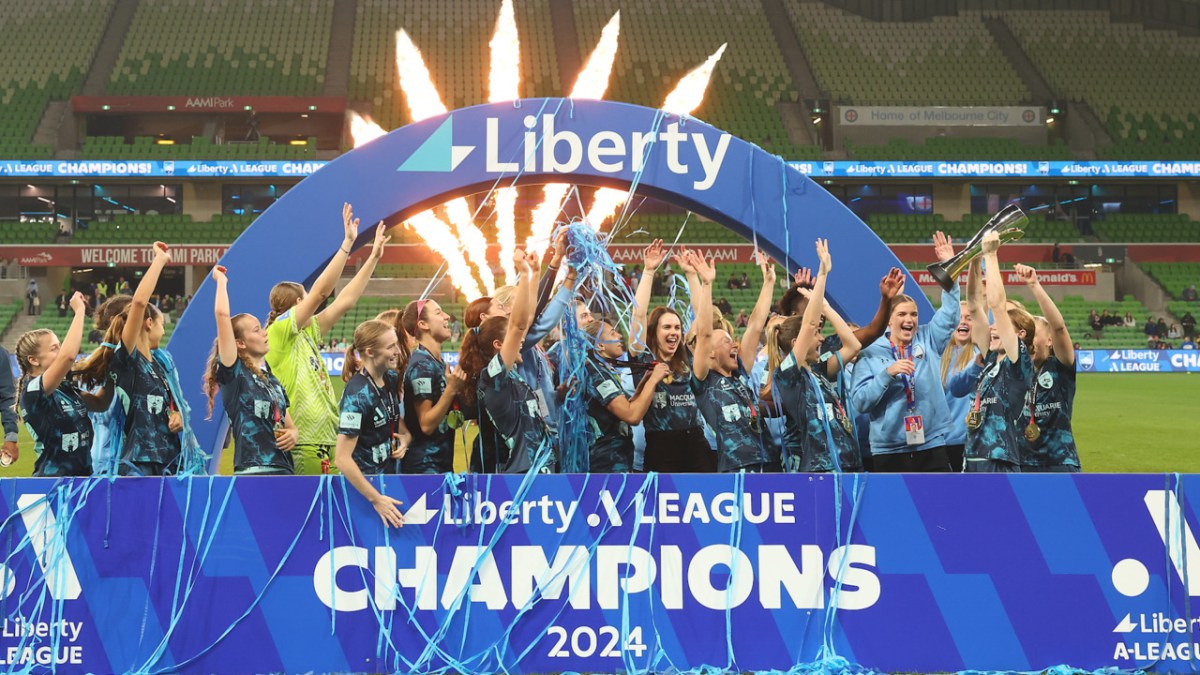 Sydney FC lift their 5th Liberty ALeague Championship Sydney FC lift