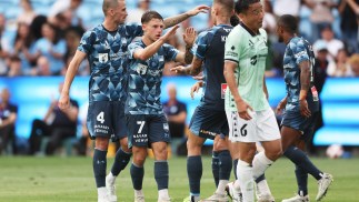 Sydney FC take on Western United in the Australia Cup