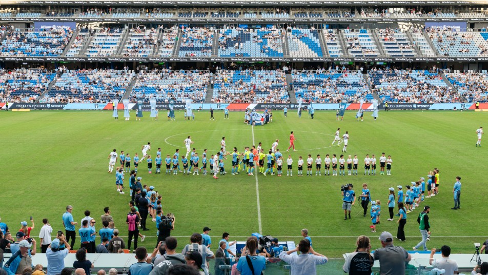 Allianz Stadium for a Sydney FC match