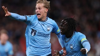 Joe Lacey scores the winner against Wrexham AFC