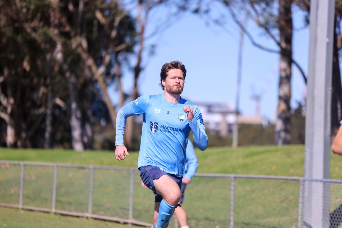 Alex Grant in training