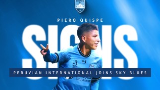 Sydney FC Sign Peruvian International playmaker Piero Quispe