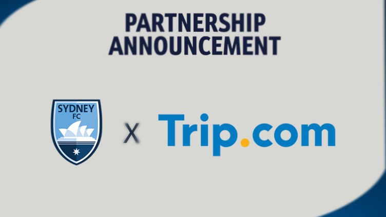 Sydney FC is proud to announce a new partnership with Trip.com, one of the world’s leading online travel platforms.