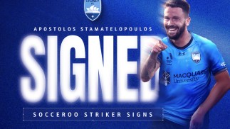 Sydney FC Land Socceroos Striker