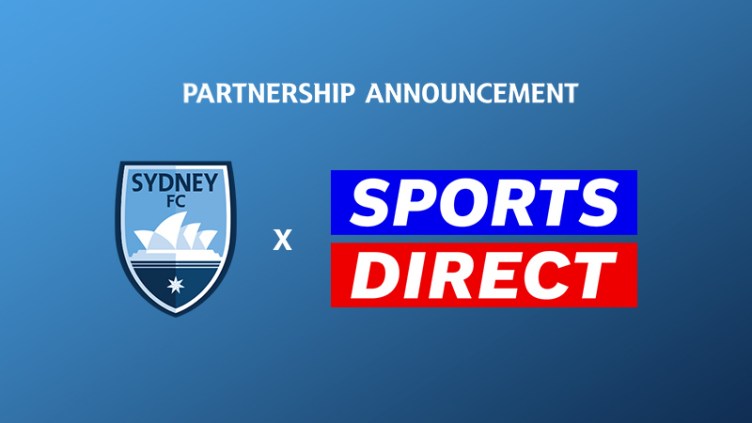 Sydney FC Parnter With Global Retail Brand Sports Direct