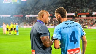 Patience pays off for Sydney FC defender Jordan Courtney-Perkins