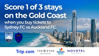 Win 1 of 3 Gold Coast Hotel Stays — Just by Backing Sydney FC