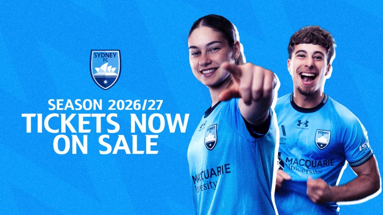 Sydney FC Tickets On Sale Season 2026-27