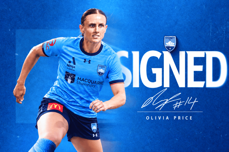 Olivia Price signing announcement
